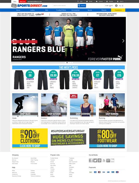 sports direct online ordering